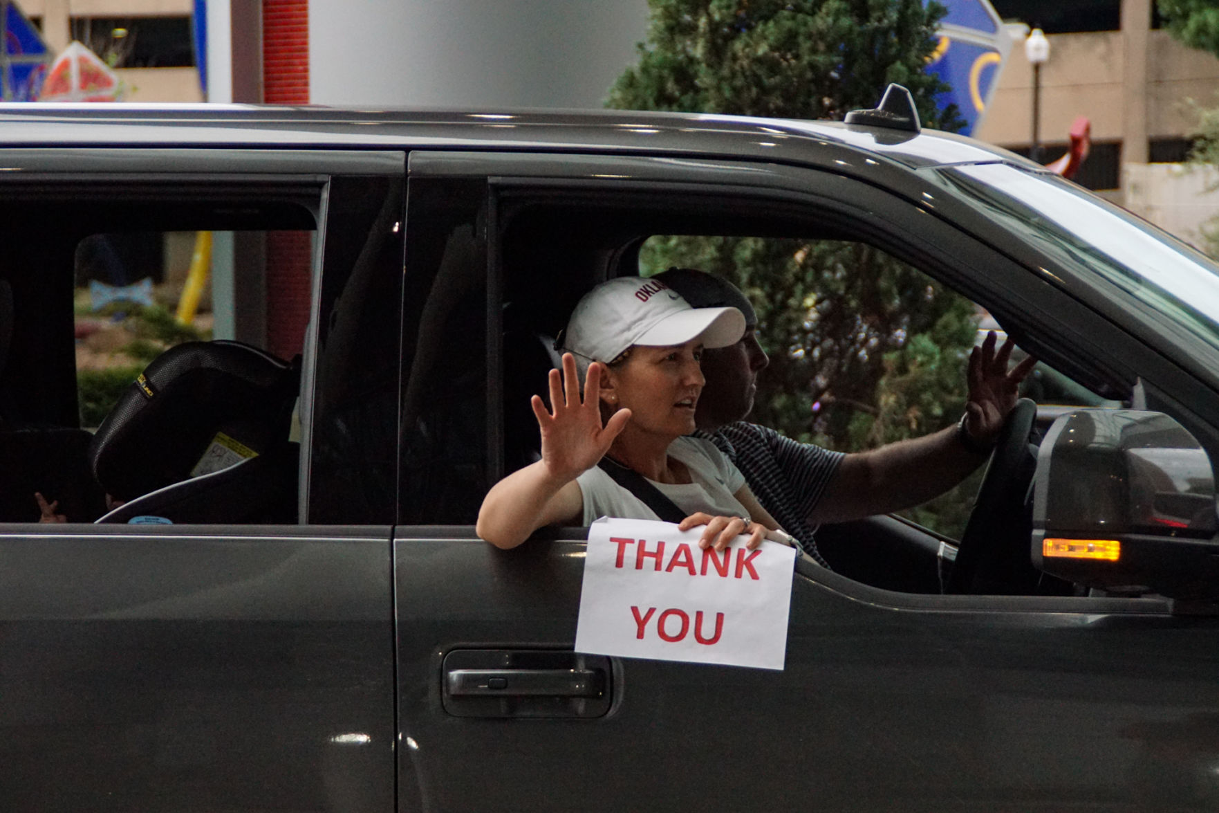 Thank you sign